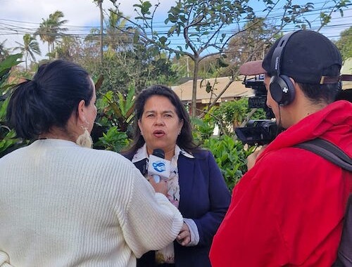 Ninoska Huki Cuadros, candidata a CORE por Rapa Nui